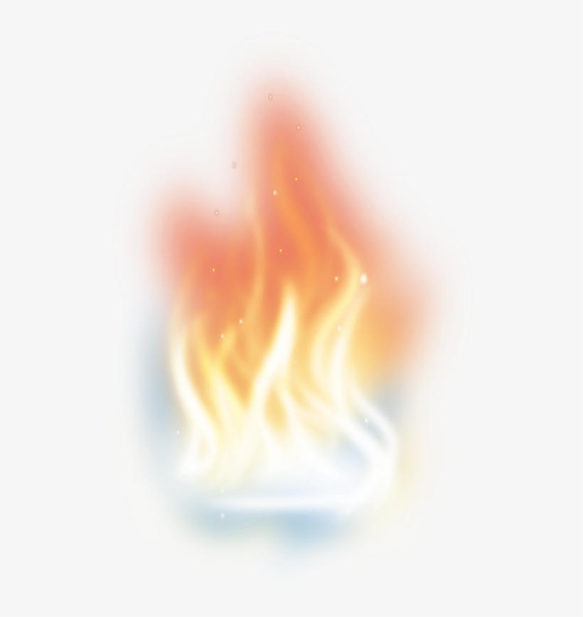 Yellow Red Flame - Flame, transparent png