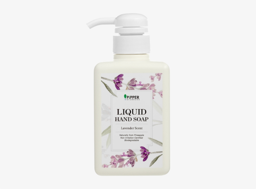 Pipper Standard Natural Liquid Hand Soap, Lavender - สบู่ ขวด, transparent png