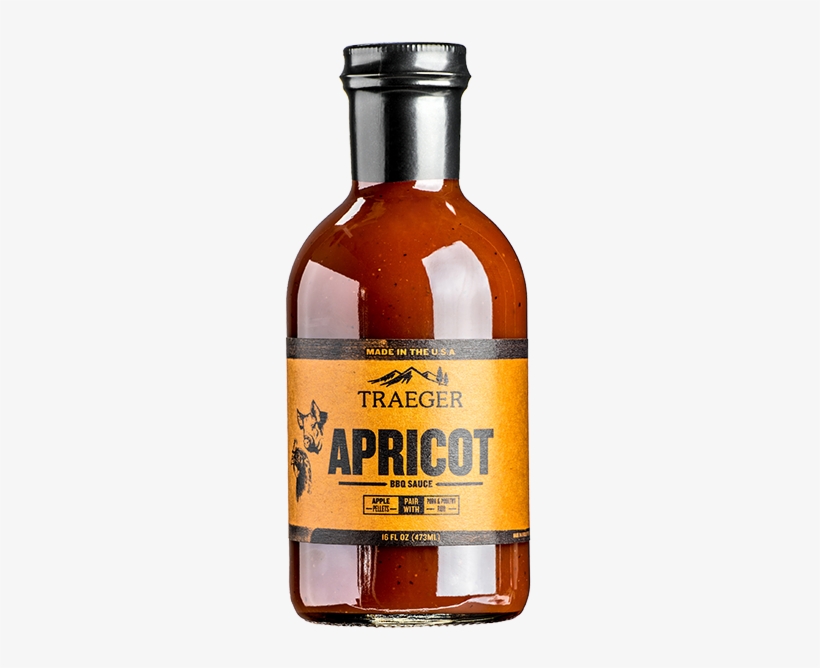 Traeger Apricot Bbq Sauce 16 Oz - Traeger Apricot Bbq Sauce, transparent png