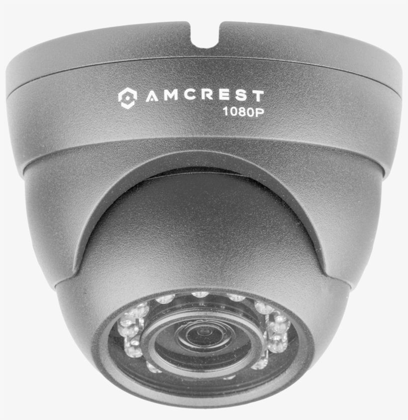 Amcrest Full Hd 1080p 1920tvl Dome Outdoor Security - Video Camera, transparent png