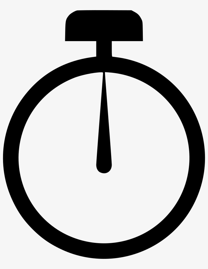 Stopwatch Comments - Simbolo De Encerramento, transparent png