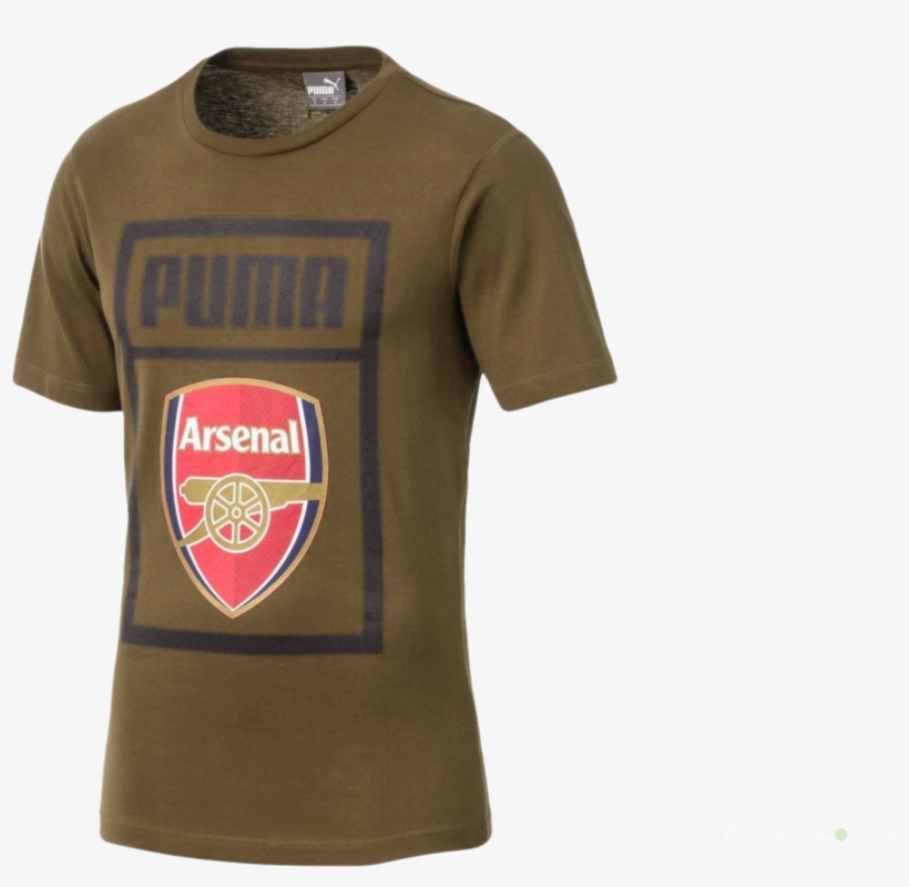 T Shirt Puma Arsenal Fc Fan Cannon Tee 754152 02 - Arsenal, transparent png