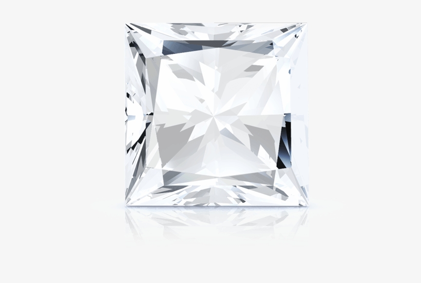 Princess Cut Diamond Princess Cut Diamond - Diamond, transparent png