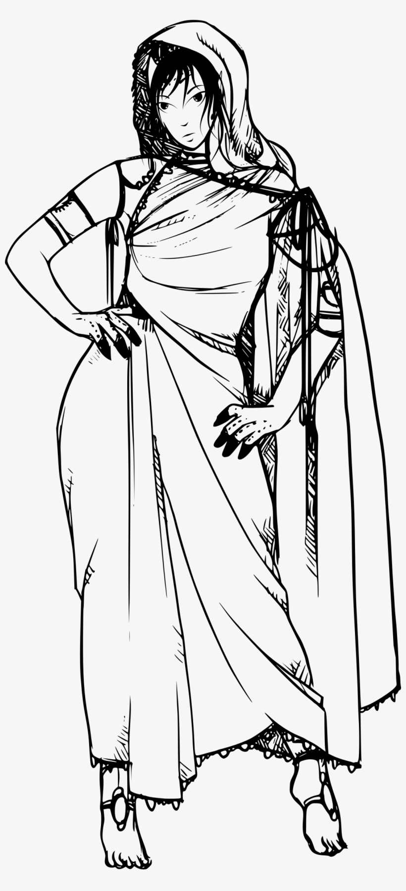 Big Image - Fantasy Desert Clothing, transparent png