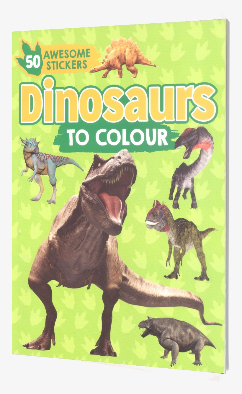 Picture Of To Color-dinosaurs - Animal Figure, transparent png