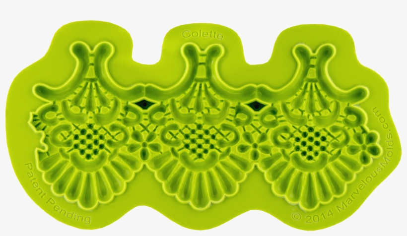 Colette Enhanced Lace Mold - Dessert, transparent png