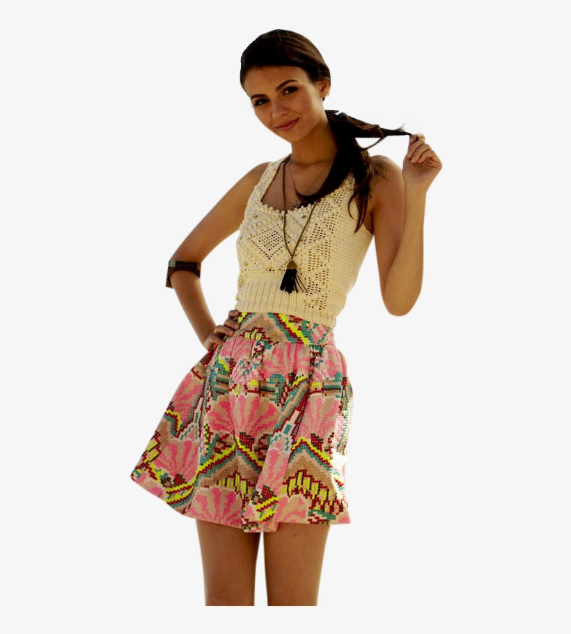 51 Images About Victoria Justice On We Heart It - A-line, transparent png