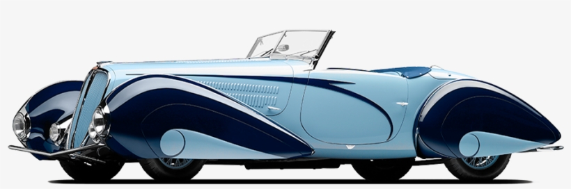 Vintage Car Clipart - Delahaye 135 M Figoni Et Falaschi, transparent png