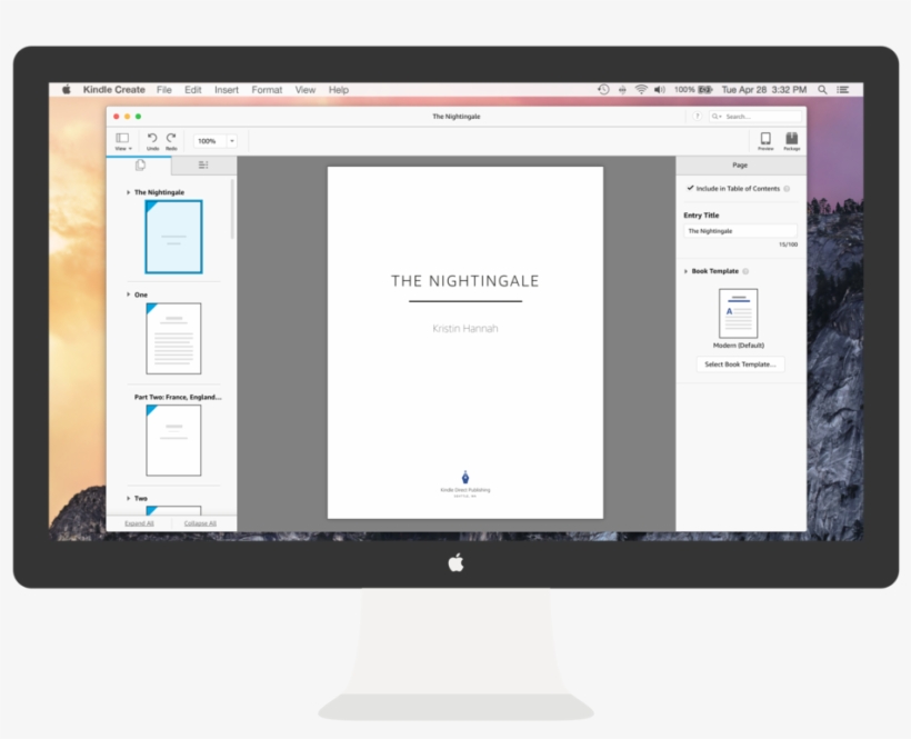 Kindlecreate@2x - Computer Monitor, transparent png