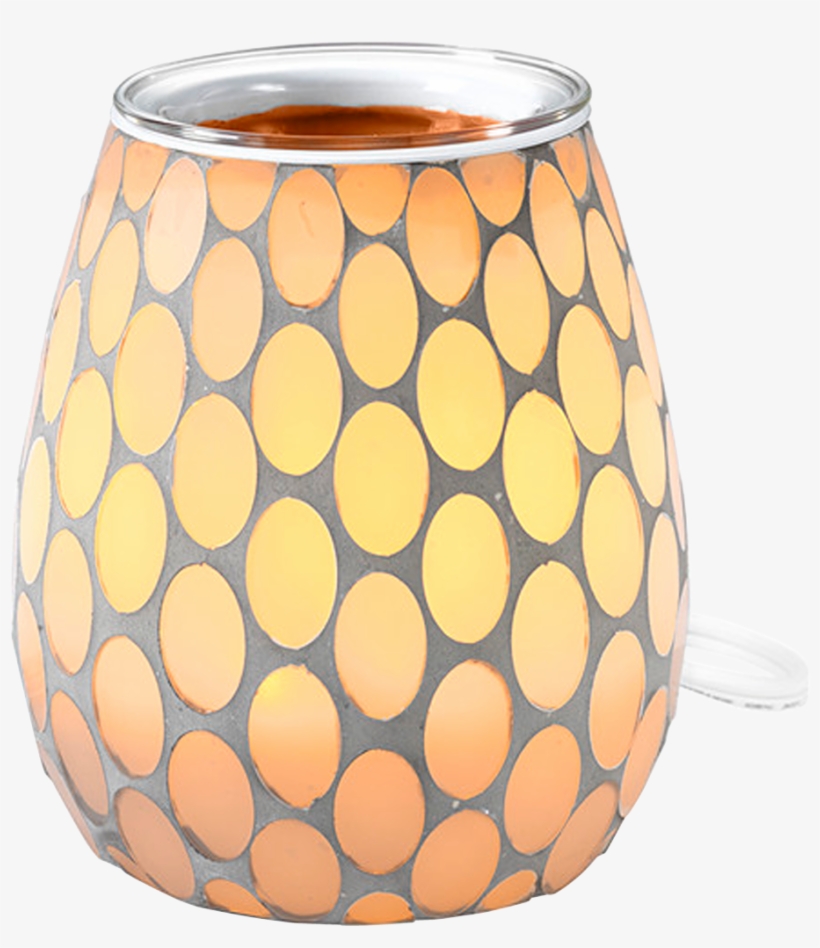 Pearl Effect Mosaic Glass Body, transparent png