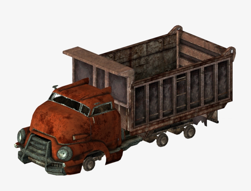 Dump Truck - Fallout, transparent png