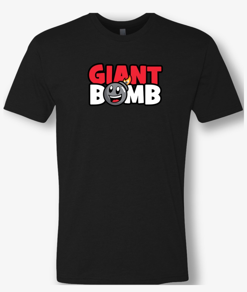 Giant Bomb - Logo For Black Shirt, transparent png