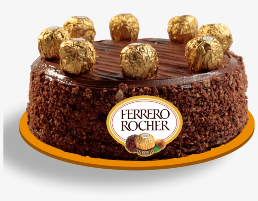 Ferrero Rocher Cake Redpappaya - Ferrero Rocher Cake Online India, transparent png