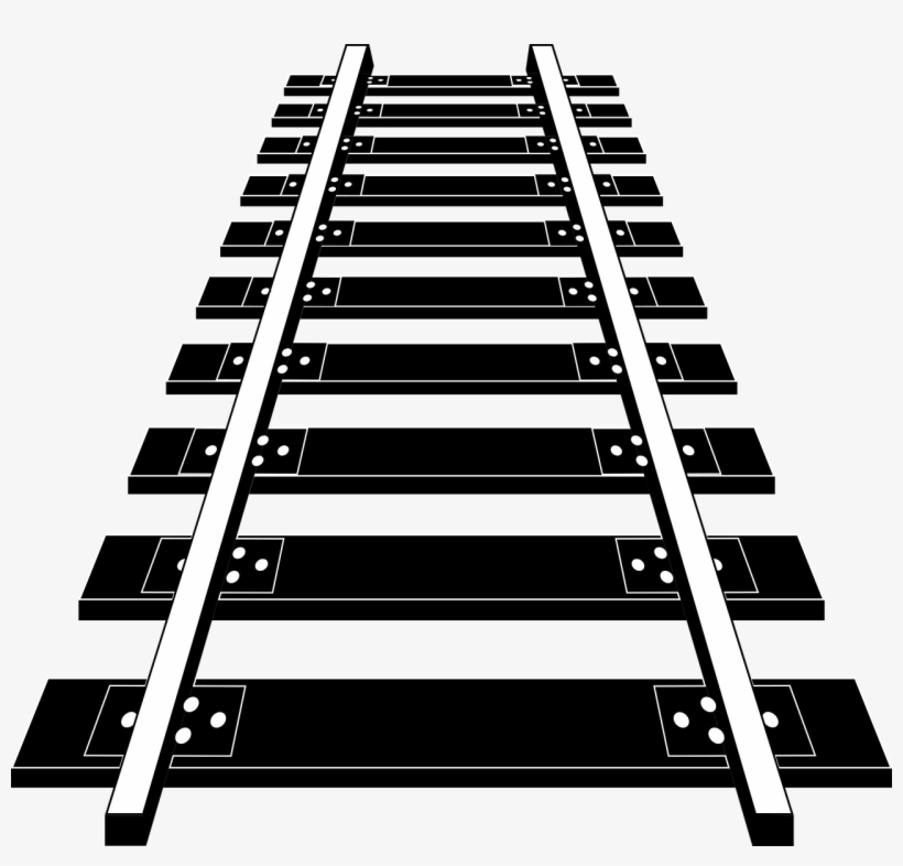 Railroad Tracks Png Image Free Download - Railway Track Clipart, transparent png
