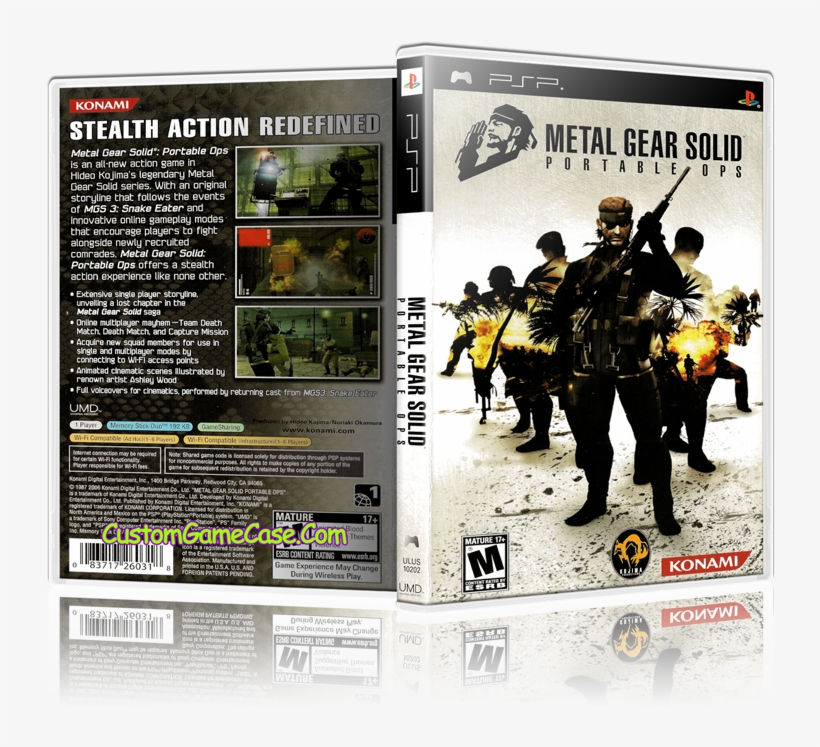 Metal Gear Solid Portable Ops - Soldier, transparent png