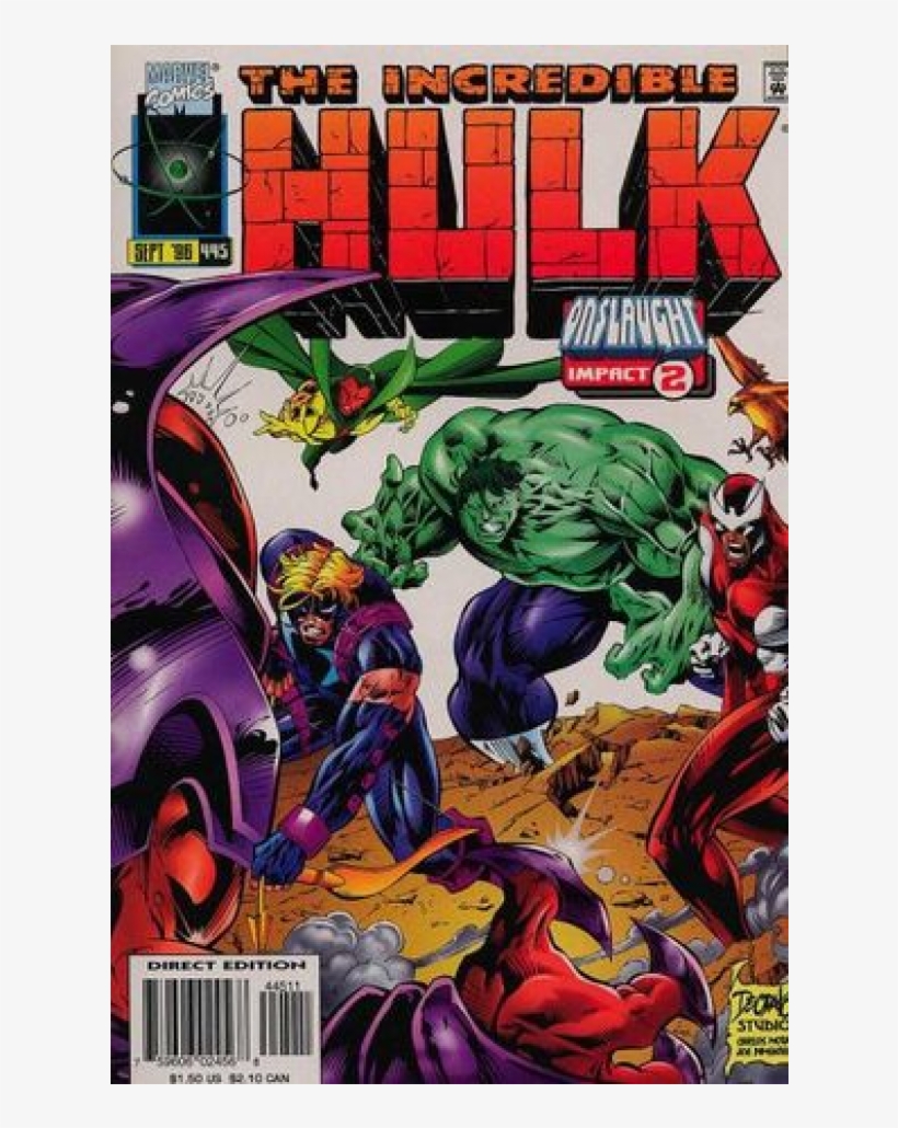 Купете Comics 1996-09 The Incredible Hulk - Incredible Hulk, transparent png