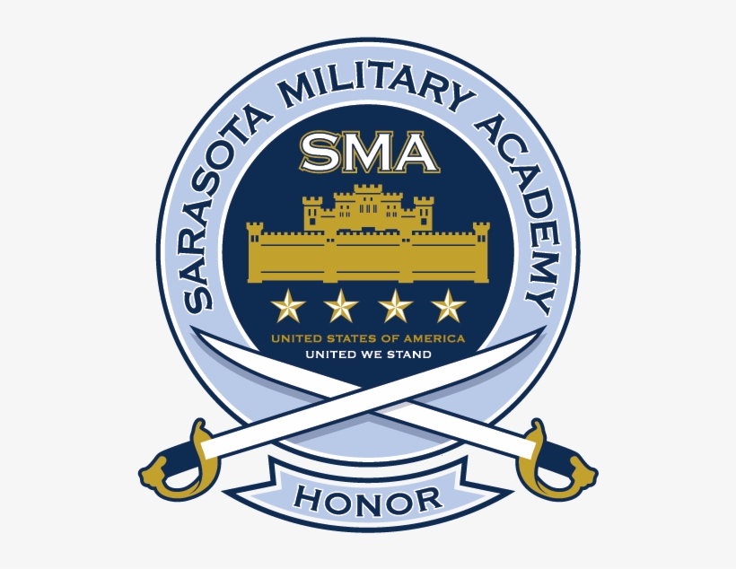A Donation Drive Partnership With Paws And Warriors - Sarasota Military Academy Logo, transparent png