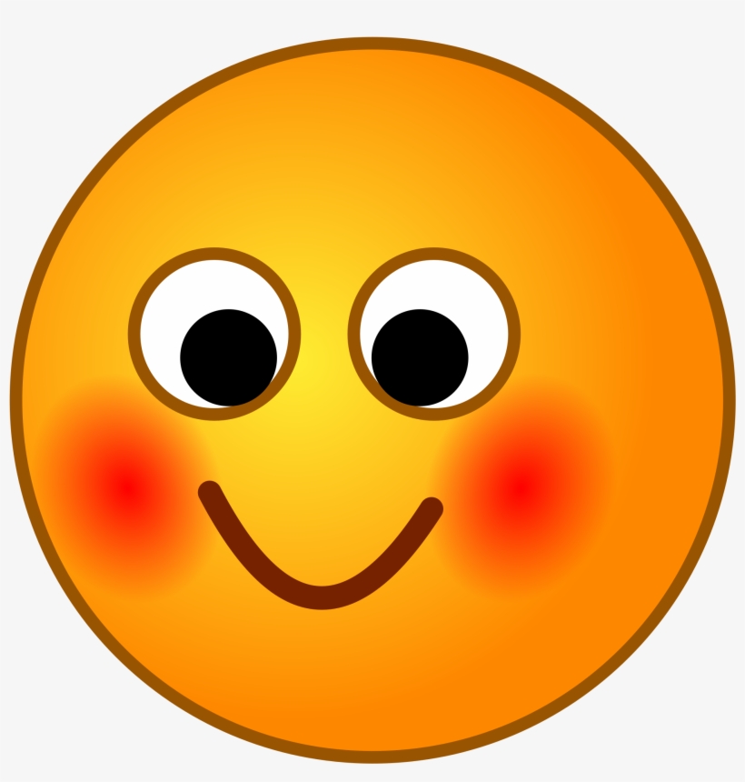 Open Pluspng - Com - Shyness Png - Smiley Shy, transparent png