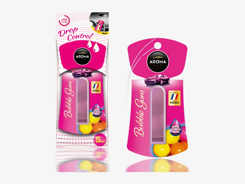 Bubble Gum Image - Aroma Car Drop Control Black, transparent png
