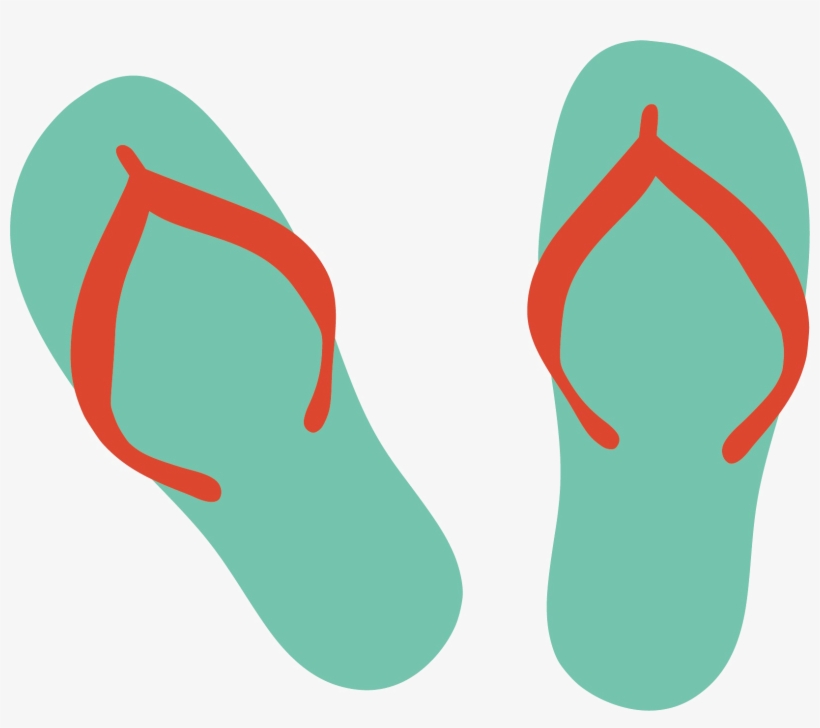 Flip Flops Cartoon Png, transparent png