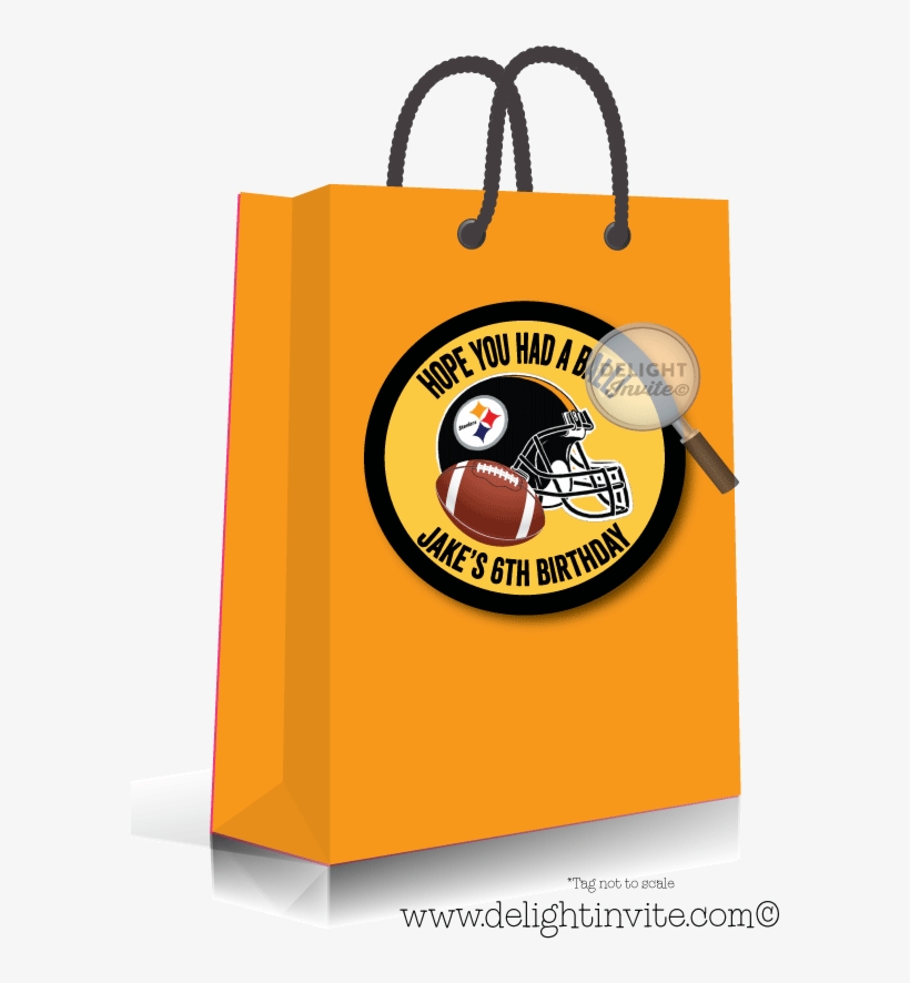 Pittsburgh Steelers Football Favor Tags - Logos And Uniforms Of The Pittsburgh Steelers, transparent png