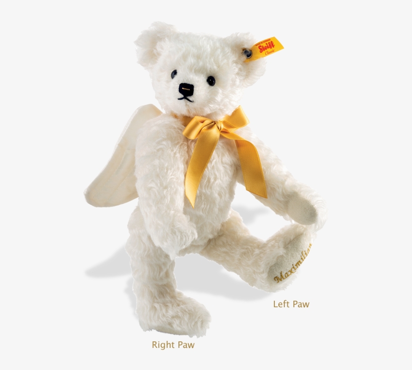 Steiff Bear - Bear With Gold Ribbon, transparent png