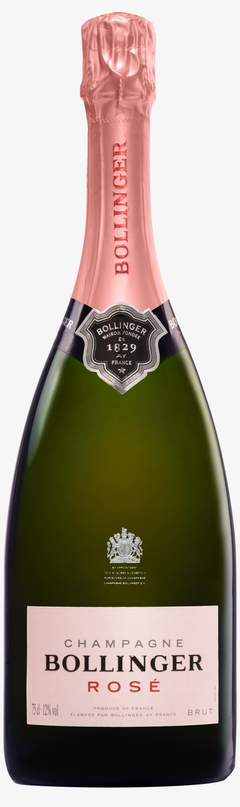 Champagne Bollinger - Bollinger Rose Champagne Bottle, transparent png