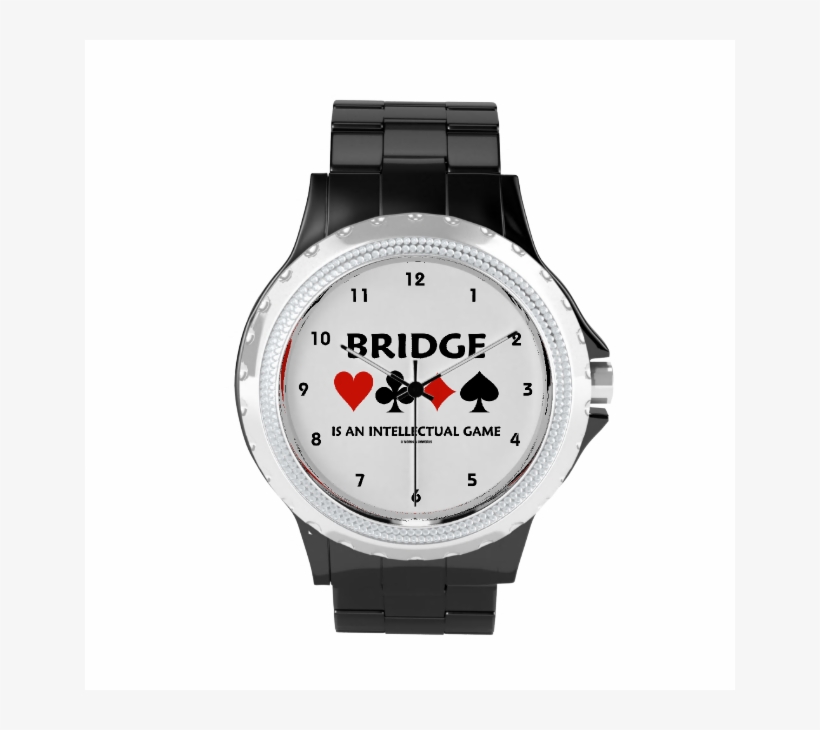 Bridge Is An Intellectual Game Wrist Watch - Medical Assistant Watches, transparent png