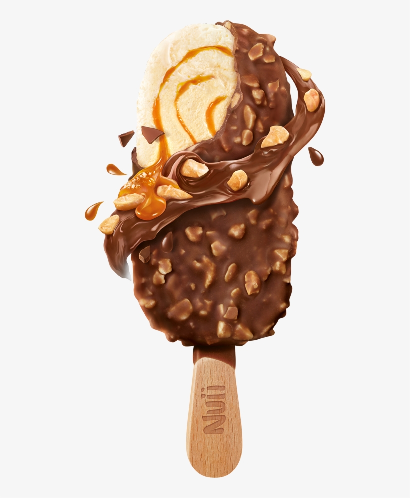 Salted-caramel - Nuii Ice Cream, transparent png