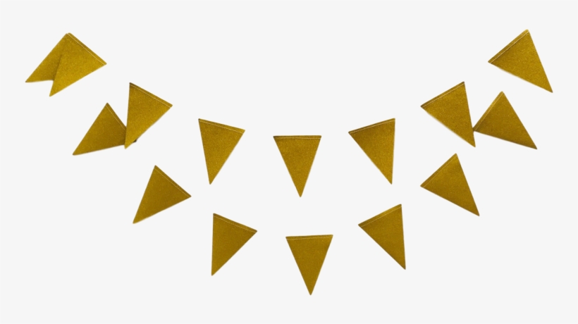 Mini Gold Party Bunting Banner For Bachelorette Or, transparent png
