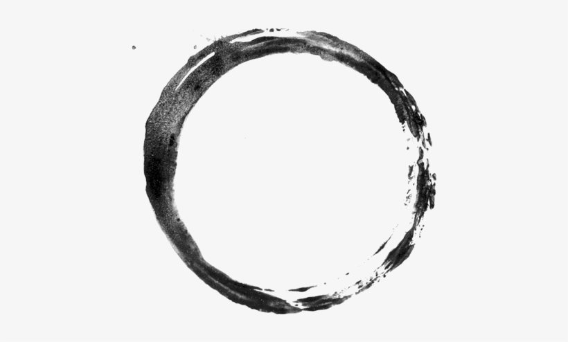 Strokes Computer Black File Ink Circle Paintbrush Clipart - Silver Paint Circle, transparent png