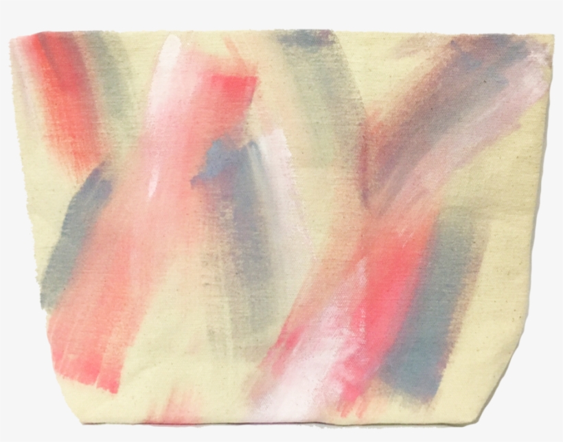 Handpainted Clutch- Brushstrokes - Modern Art, transparent png