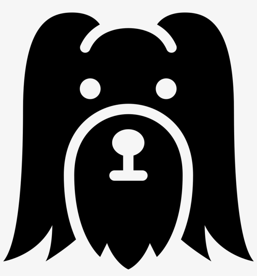 Long Haired Dog Head Comments - Long Hair Dog Icon, transparent png
