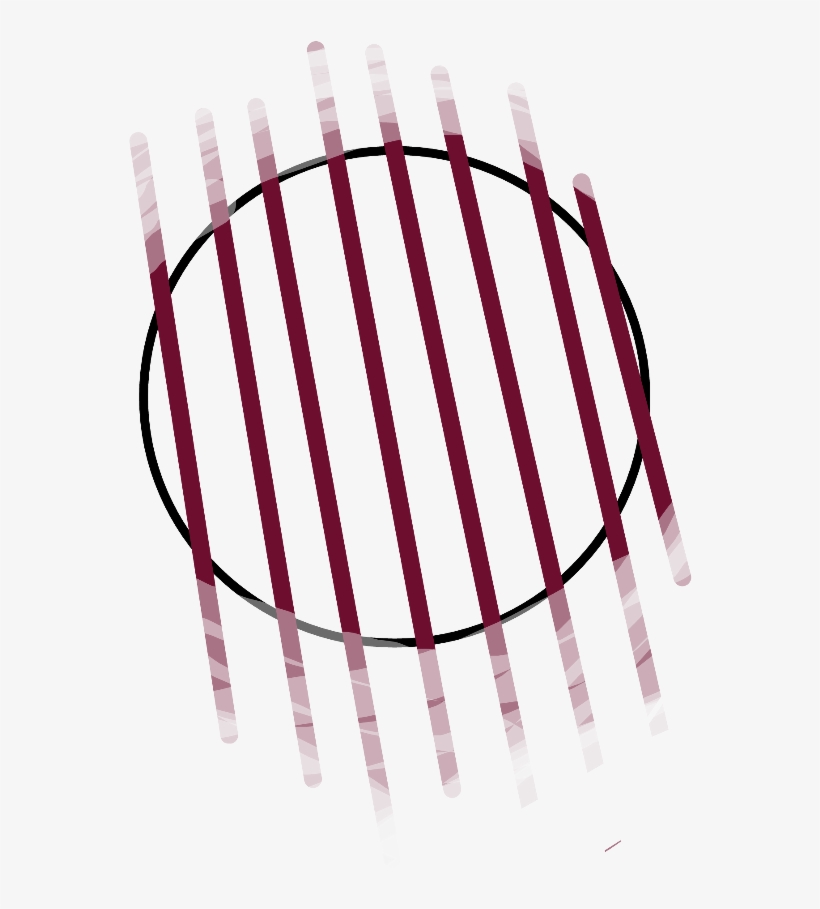 Kpop Geometry Geometric Círculo Pink Rojo Fucsia - Circle, transparent png