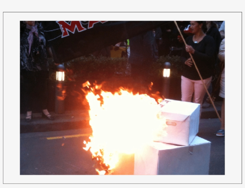 Burning Petition Boxes - Flame, transparent png