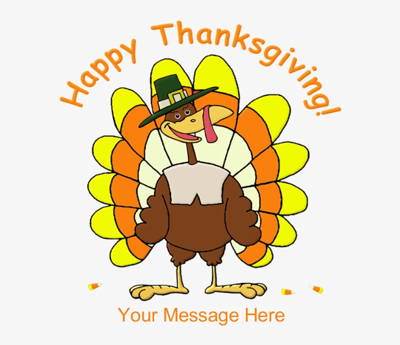Happy Thanksgiving Banner - Cartoon, transparent png