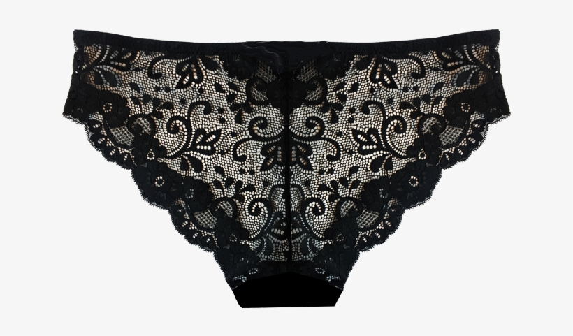 Lace Black Brief Briefa20 2225black - Undergarment, transparent png