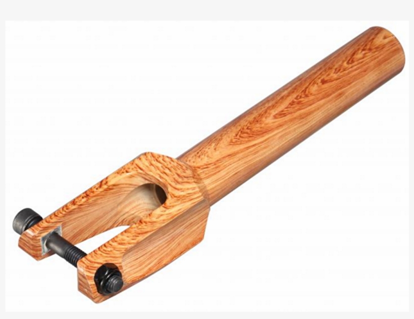 Wooden Scooter Fork, transparent png