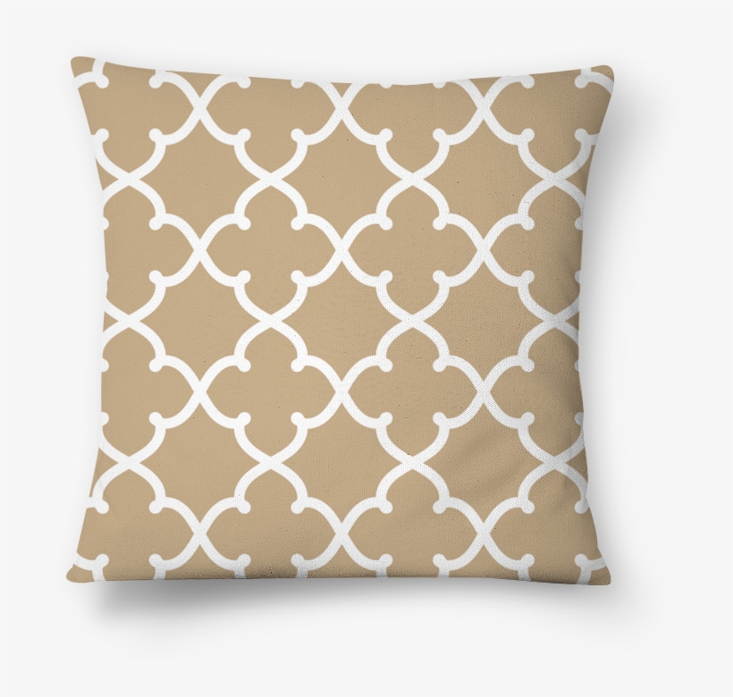 Almofada Moldura Almond Buff De Tâmara Horstina - Coussin Bleu Et Doré, transparent png