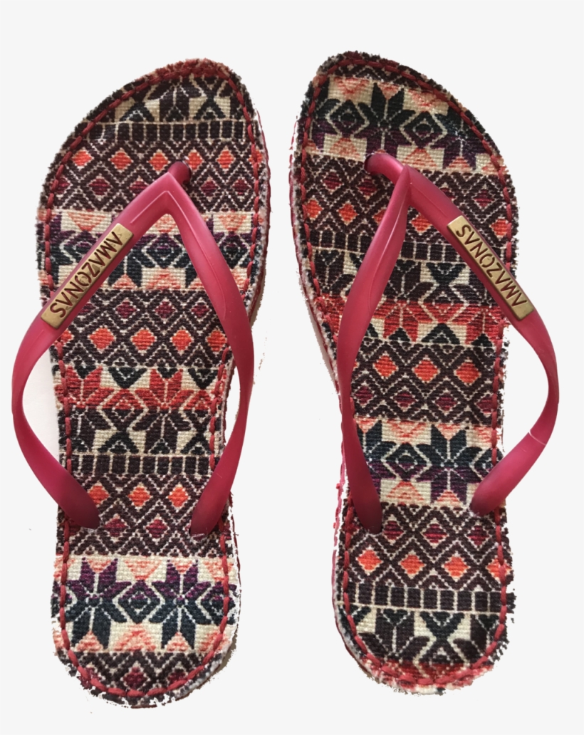 763675 Fabric Womens - Flip-flops, transparent png