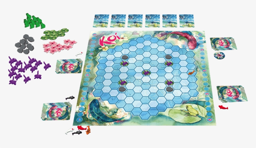 Koi - Koi Board Game, transparent png