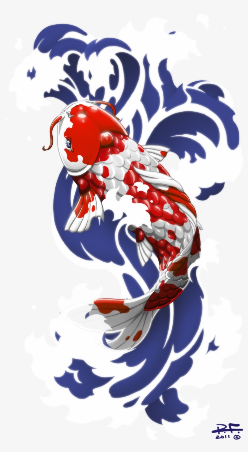 Koic - Koi Art Png, transparent png