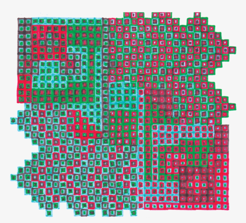 Grid Drawings, transparent png