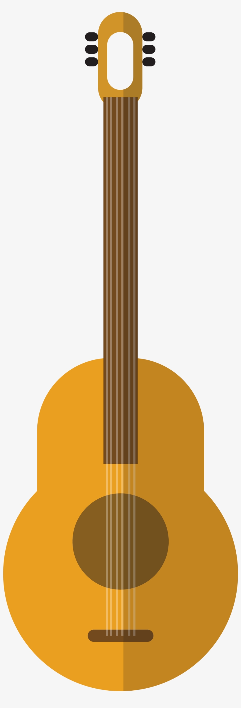 Acoustic Guitar Ukulele - Ukelele Vector, transparent png