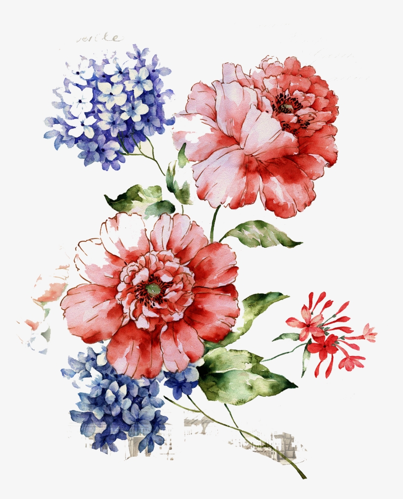 Flower Wallpaper Beautiful Pattern - Vintage Floral Pattern Png, transparent png