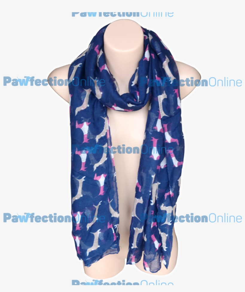 The Dachshund Sausage Dog Print Scarves Are Made From - Panasonic, transparent png