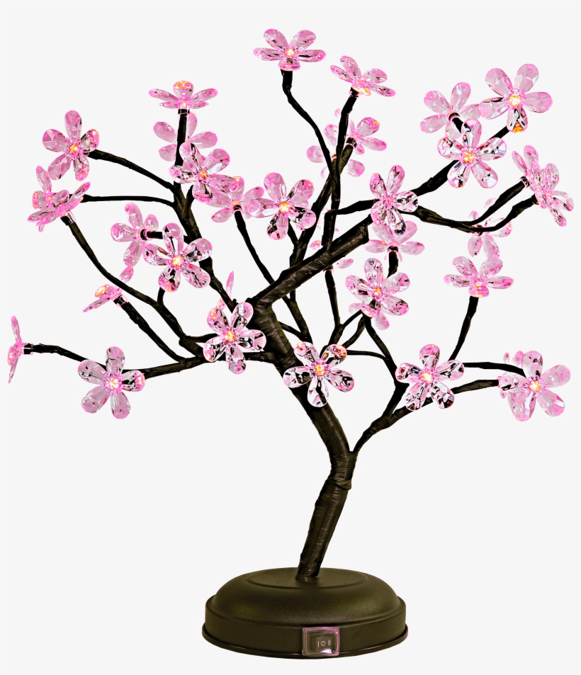 Led Bonsai Tree, transparent png