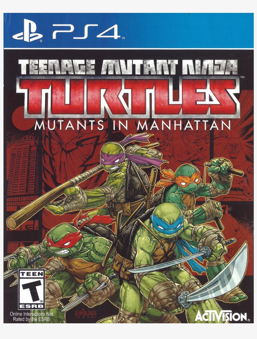 Teenage Mutant Ninja Turtles Mutants In Manhattan - Ps4 Teenage Mutant Ninja Turtles, transparent png