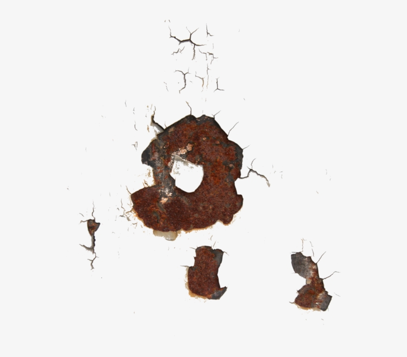 Rusted Decals - Number, transparent png
