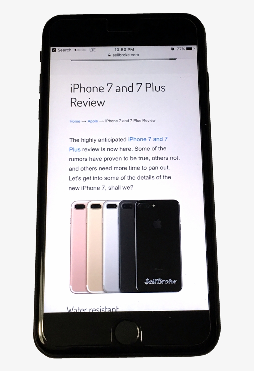 Sell Broken Iphone - Smartphone, transparent png